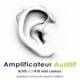 ALVIS Amplificateur auditif ALD410 Mini-contour droite ET gauche (pack2)