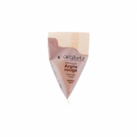 ARGILETZ Masque argile rouge - berlingot de 15 ml