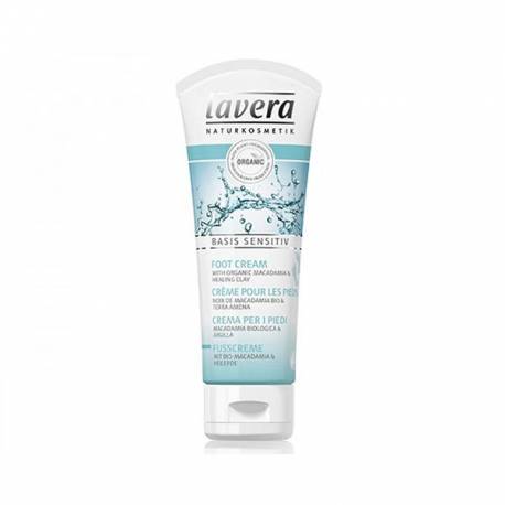 LAVERA Basis, Crème pour les pieds - 75 ml