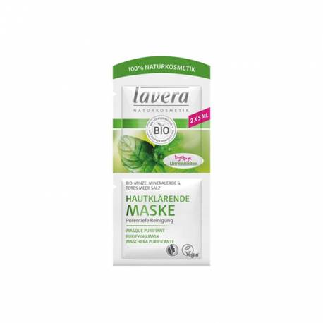 LAVERA MASQUE PURIFIANT MENTHE - SACHET 2 X 5 ML