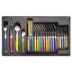 MENAGERE MULTICOLORE 24 PIECES