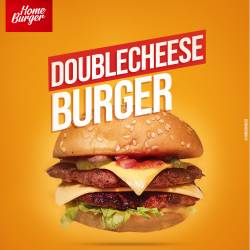 DOUBLE CHEESE BURGER