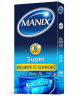 MANIX Préservatifs Super - Bte de 6