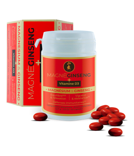 MAGNEGINSENG + Vitamine D3