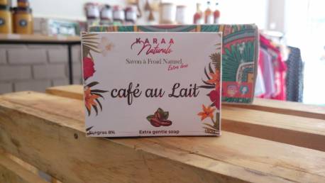 Savon Karaa  Naturals Café au lait