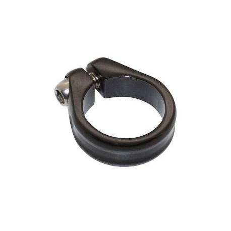 COLLIER DE SELLE CHC ALU NOIR MAT 31,8MM