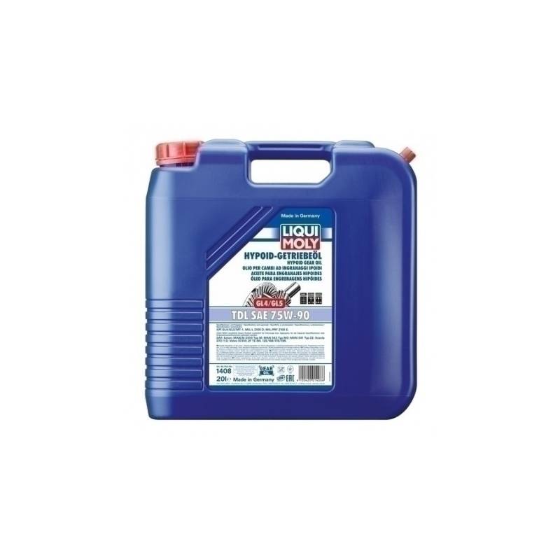 Huile Hypoide (GL4/GL5) TDL 75W90 Heavy Duty 20L