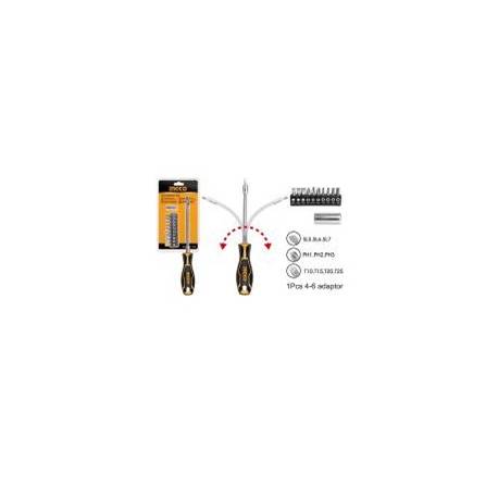 12 Pcs Flexible shaft screwdriver set