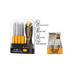 9 Pcs interchangeable screwdriver set