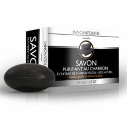 INNOVATOUCH SAVON PURIFIANT AU CHARBON VEGETAL 100% NATUREL